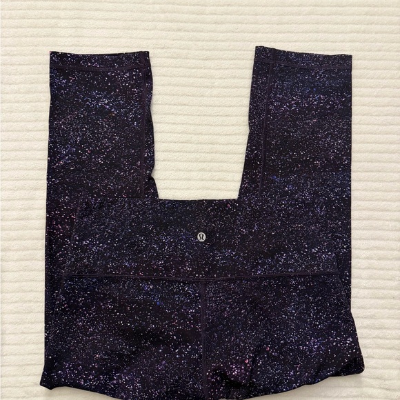 lululemon athletica Purple Speckled Pants - Picture 1 of 2